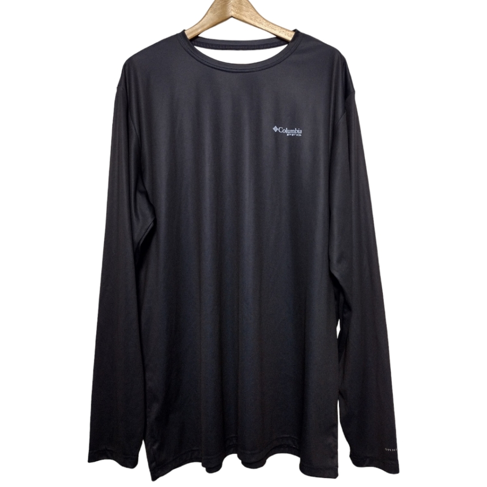 Columbia Men's Long Sleeve Terminal Tackle PFG Fish Flag Shirt